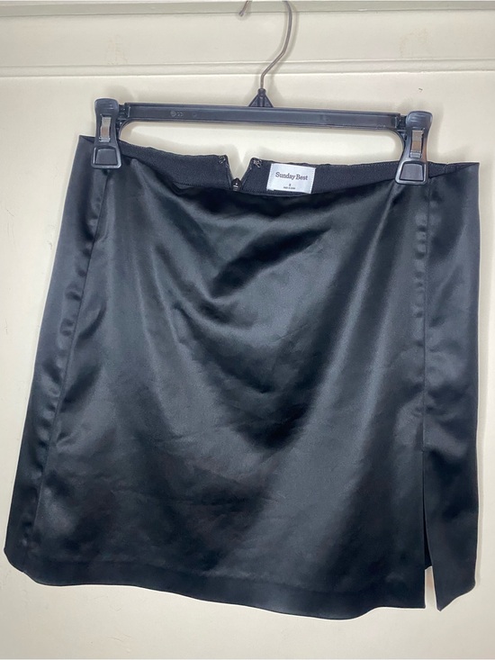Aritzia Dresses & Skirts - Sunday Best Aritzia Tatiana Satin black Skirt